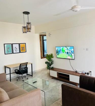 Cozy one bedroom apartment in v.o.k Mombasa,off nyali road