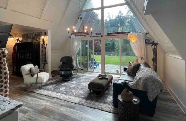 Cozy Riverfront A frame retreat