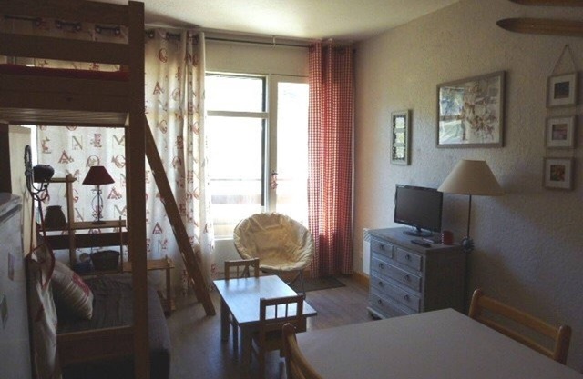 Cozy studio 4/5 pers, ski-in/ski-out, Arette