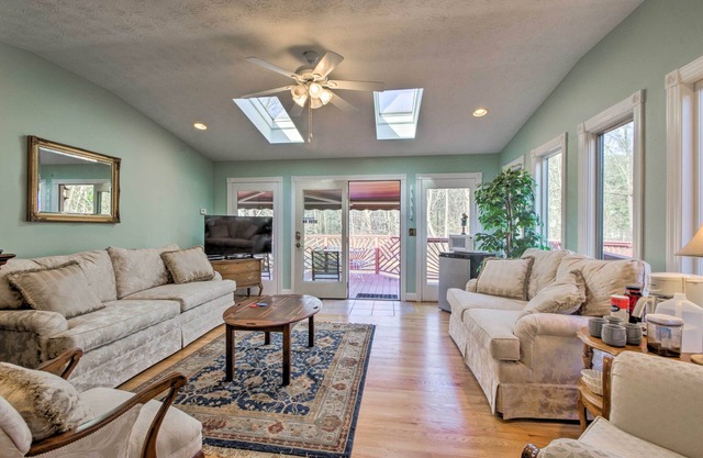 Damascus Home w/Fire Pit & Views, Walk to Shops!