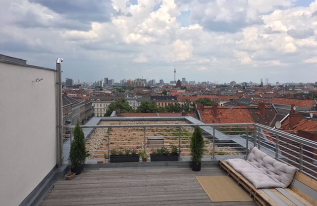 Rooftop Loft with Panoramic View Terrace Kreuzberg
