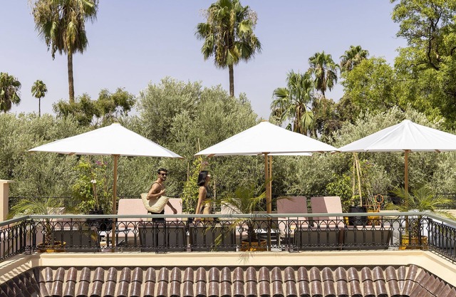 Delightful 6-bedroom riad in Marrakech with AC, WiFi,heated swimming pool