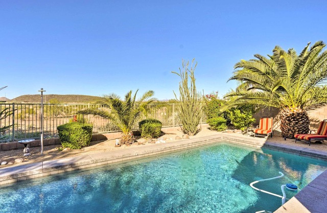 Desert Escape w/ Fire Pit & Direct Trail Access!