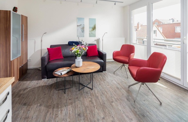 Die Ferienwohnung Applaus Befindet Sich in der Benekestraße 6 auf Norderney im H