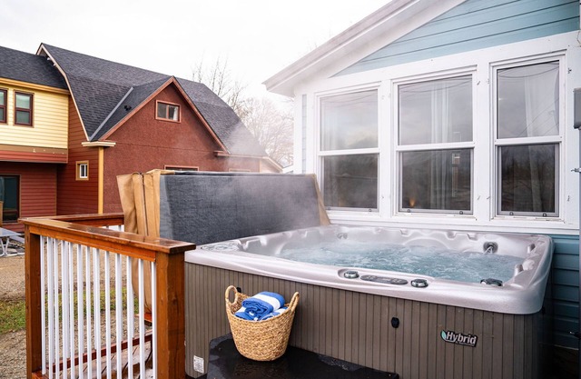 Downtown Home w/Hot Tub and Bike Storage