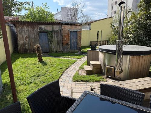 Du calme en pleine ville Jacuzzi