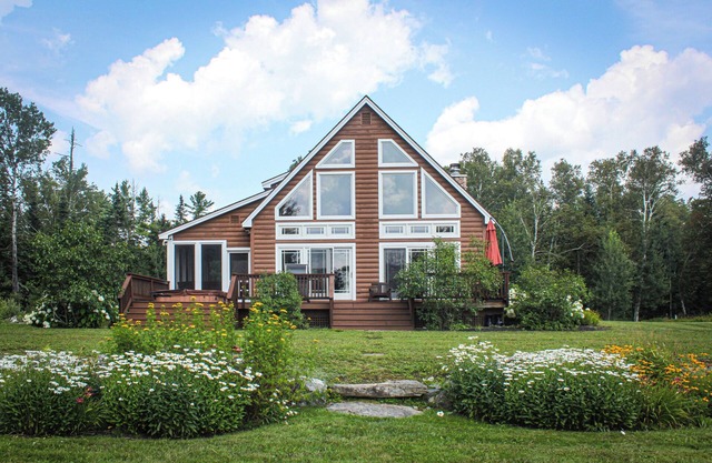 Dunn - Gingerbread House on Mooselookmeguntic Lake