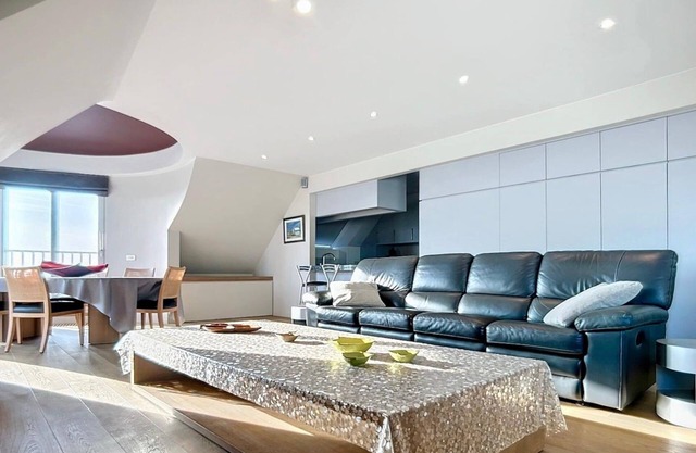 Duplex Apartment in Knokke by the Seawall