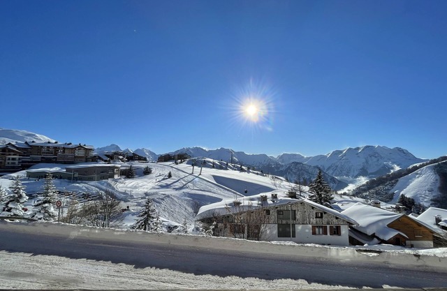 Duplex apartment in the heart of the resort at l'alpe d'huez