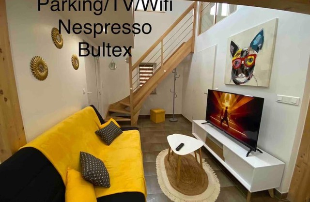 Duplex tout confort, 2 min de Colmar, parking gratuit