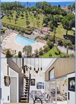 DUPLEX VILLA LES PINS 89m2 et terrasse 30m2
