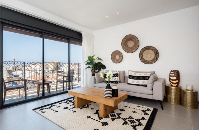 Duplex with Sea View Terrace above the Flea Market