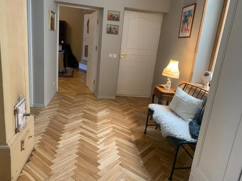 Dzirnavu apartment, free parking