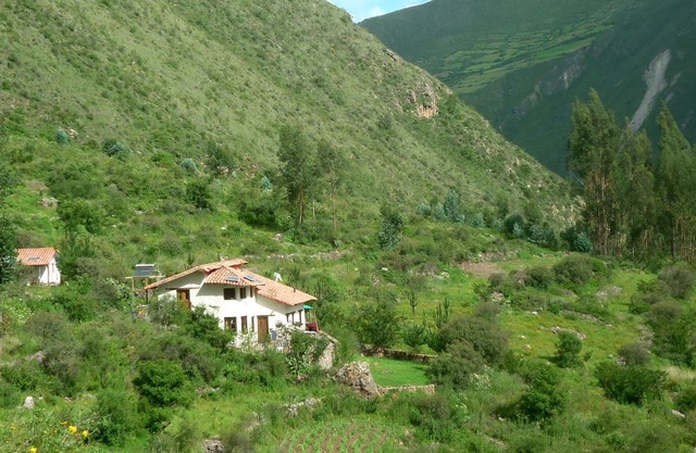 ecology house in sacred valley
