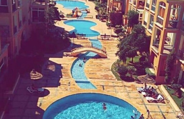El Mansouria Résidence Ricoflores Beach: sea view and swimming pool