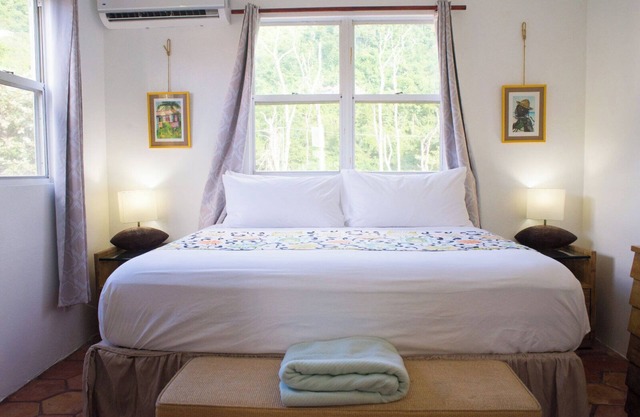 Elm's is Nestled in Cane Garden Bay Right on the Sandy Beachfront