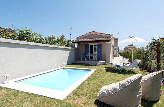 Enchanting Corfu Retreat | 1 Bedroom | Villa Angelina | Serene Pool | Agios.
