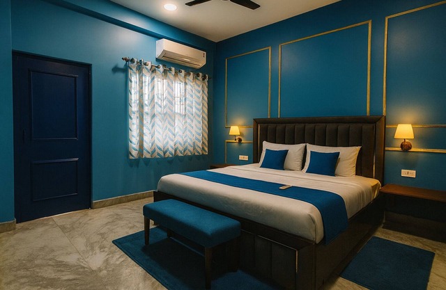 Entire 2BHK with AC & Balcony