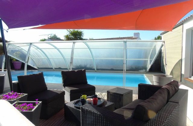 Entire accommodation with private pool