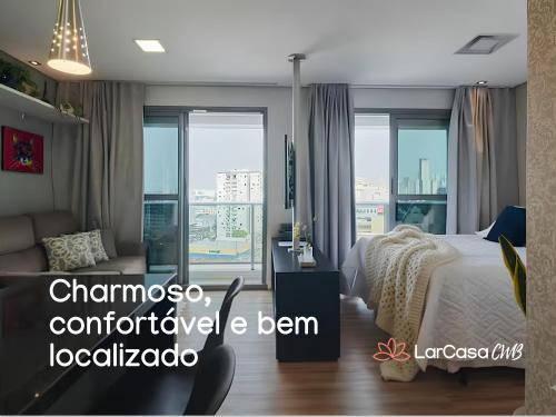 Estúdio Aconchegante no Centro de Curitiba - Ar Condicio e Localização Perfeita!