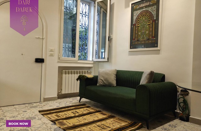 Ethnic duplex apartment near the beach