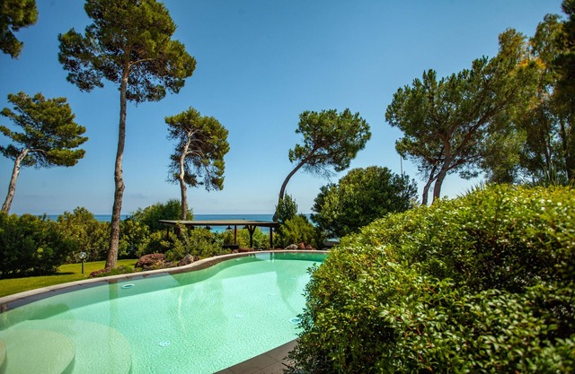 exclusive seafront villa direct beach access with private pool
