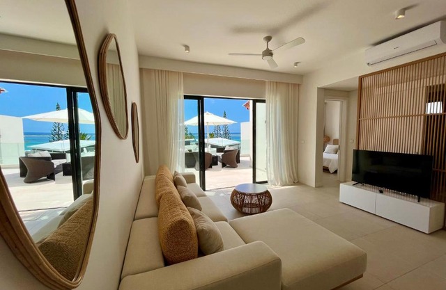Exclusive beachfront penthouse