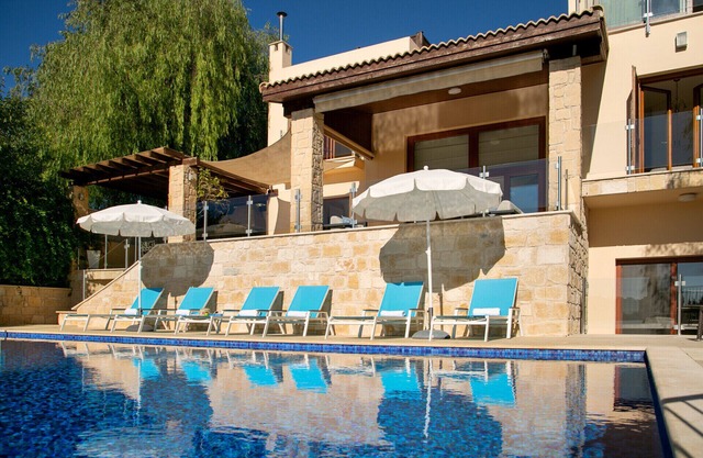 Experience Luxury in This Elegant Sea View Villa, Paphos Villa 1480