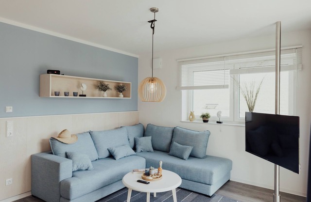 Experience maritime luxury in the "Kiebitz" coastal apartment