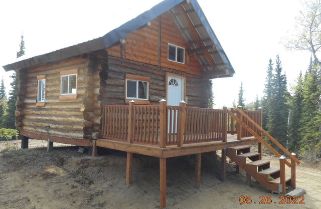 Experience true Alaska secluded Cabin just 15 minutes from Denali National Park.