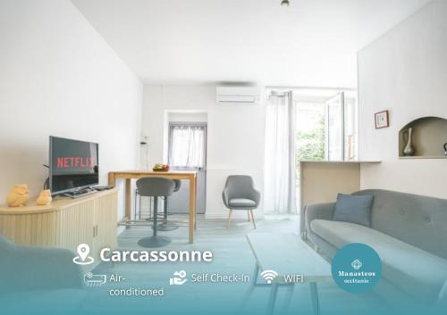 Face à la cité, Terrasse Et Climatisation - AE