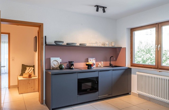 Family apartment with 65sqm, 1 bedroom with double bed and bunk bed, max. 6 persons