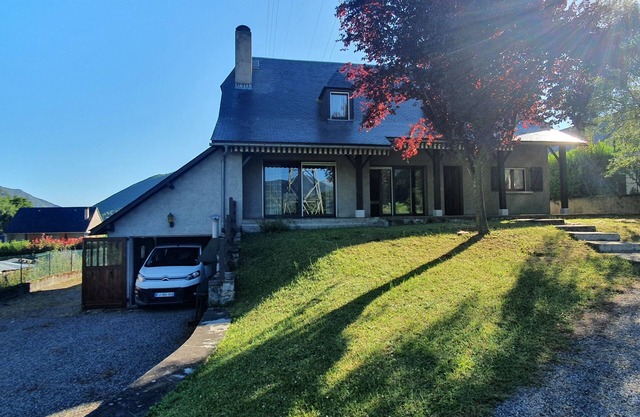 Family home with enclosed garden