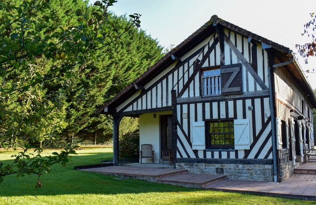 Family house with fireplace