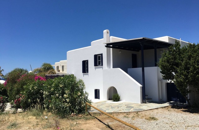Family house with 2 b/r , private garden, next to beach
