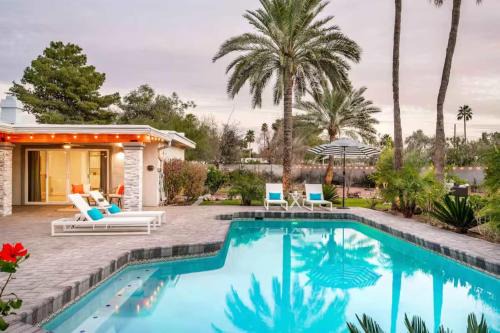Family Pool House Oasis with Game Room