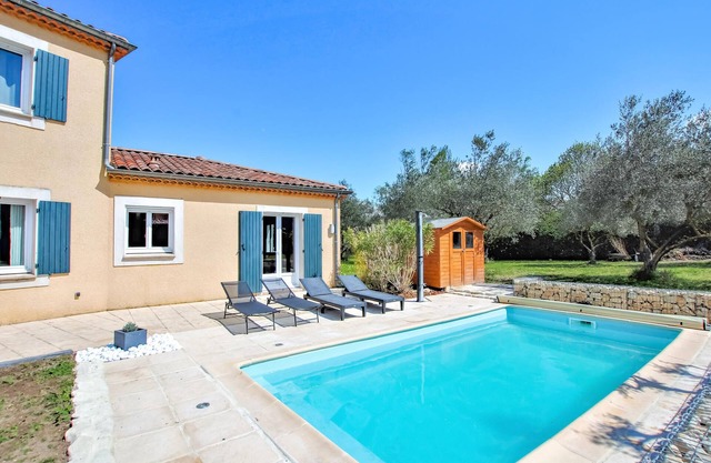 Fantastic villa with pretty private swimming pool and terrace.