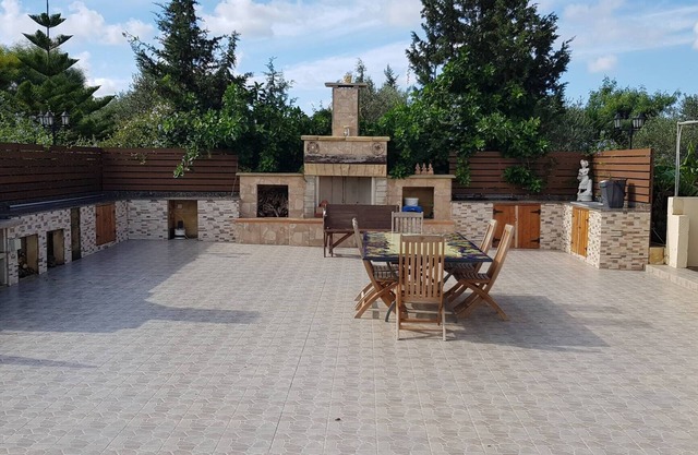 Farmhouse on an olive grove