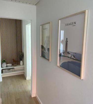 Feriehus Skagen - Privat parkering og Gårdhave
