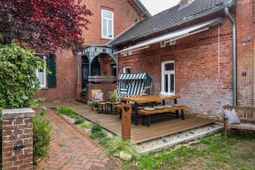 Ferienwohnung Ebbe am Weserstrand