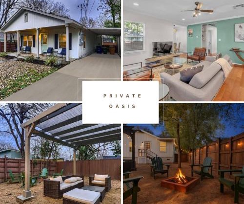 Fire Pit, Lounge & Fenced incline bed SoCo Spot