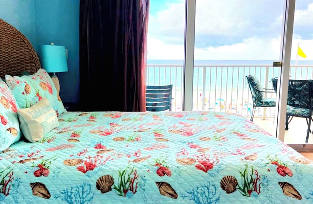FIRST Floor BEACHFRONT Condo near Pier Park. SKIP THE ELEVATORS! Unique 2-story!