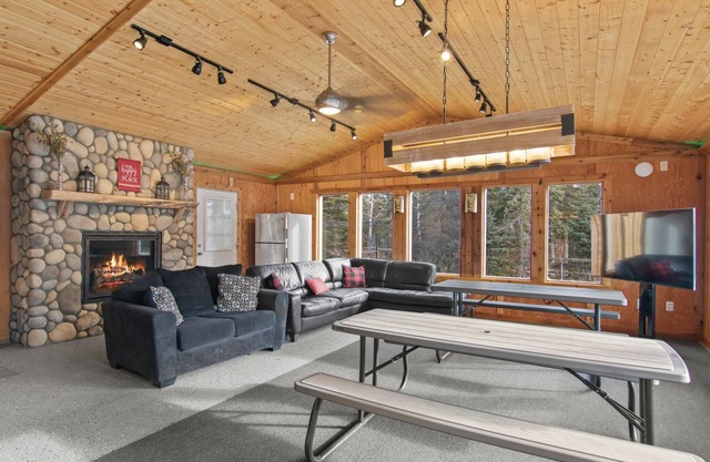 Fish Camp – Rustic Retreat with 4 Cabins, Gazebo & Kenai River Access | Sleeps 14