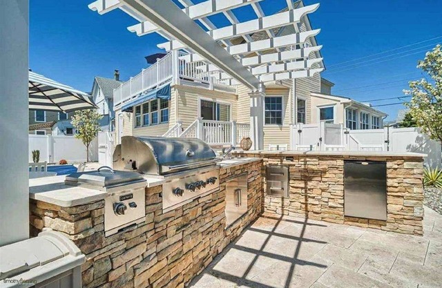 Five bedroom, three bath home with a heated private pool in Wildwood Crest!