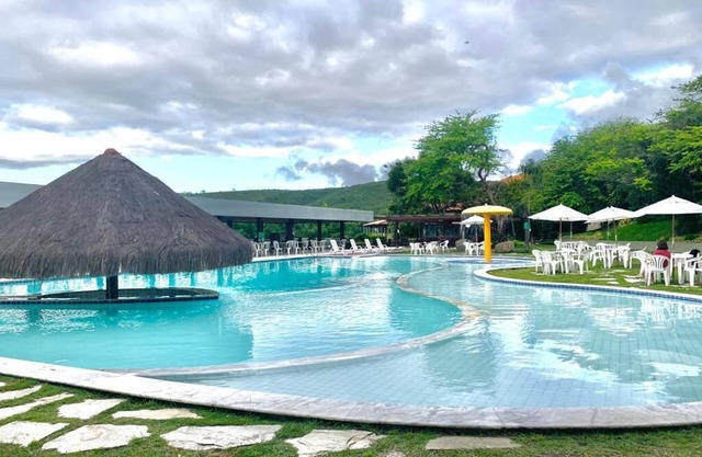 Flat | Tie | Hotel Fazenda Monte Castelo - Next to the leisure area!