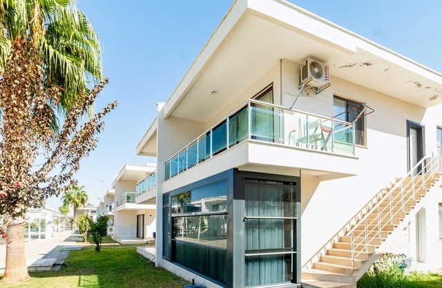 Flat w Pool and Balcony Near Lara Beach in Antalya