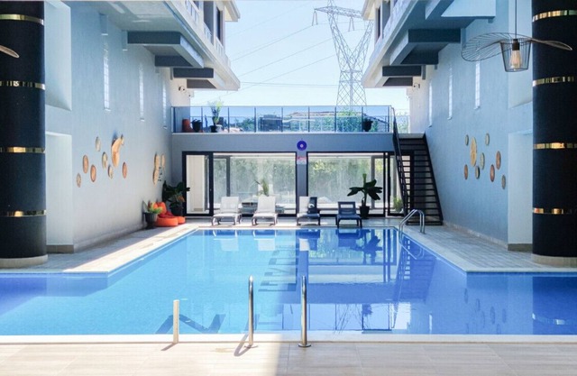 Flat with Shared Pool and Balcony in Dalaman