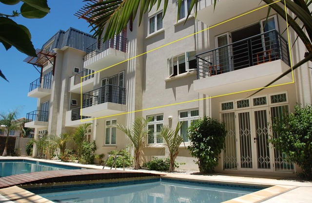 Flic En Flac: Appartment in a complex