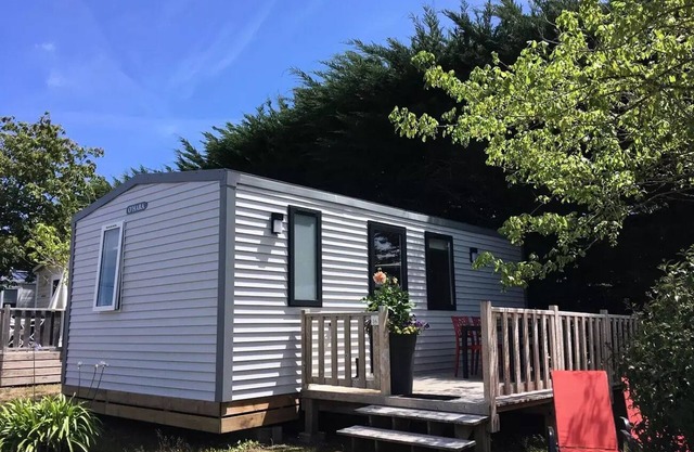 Flower Camping La Grande Plage * - Mobile home Comfort 27m2 2ch (2019) 6 people