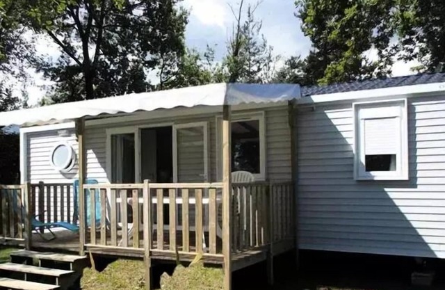 Flower Camping Le Belvédère * - Mobil-home Premium ALLANCHE - 3 bedrooms 6 people